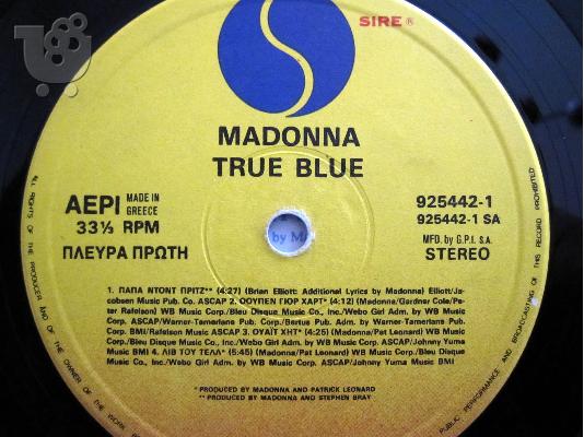 Madonna - True Blue (Greek Edition) Βινυλιο